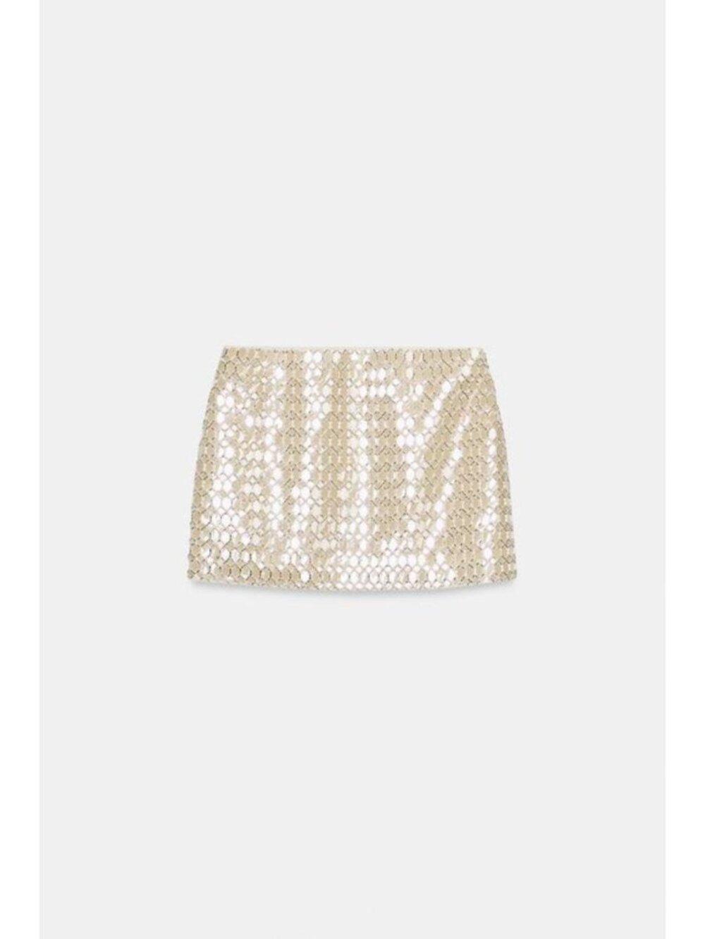 ZARA BEADED MINI SKIRT 3210/402/712 - Picture 4 of 5